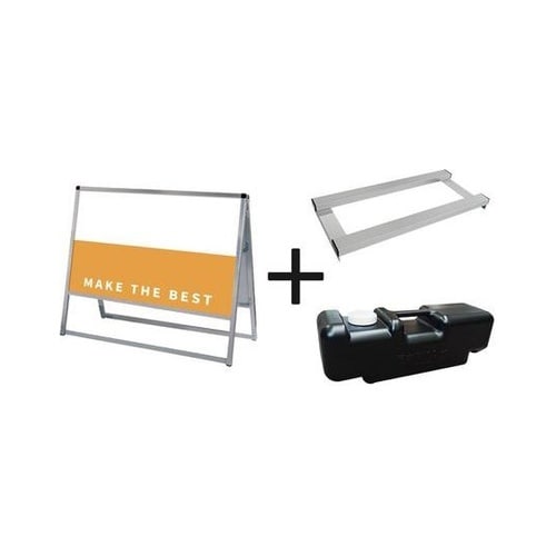 バリウススタンド看板 アルミ複合板 90