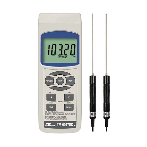 2chデータロガ白金測温抵抗体温度計 T