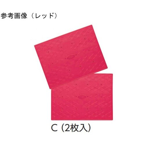 吸着すべり止めマット C(2枚入) グリ