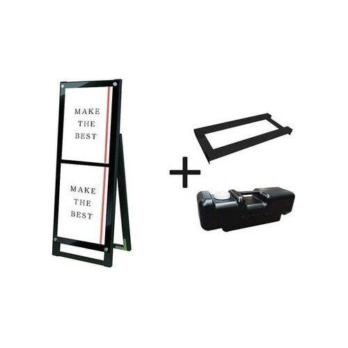 ブラックポスター用スタンド看板 A3縦縦