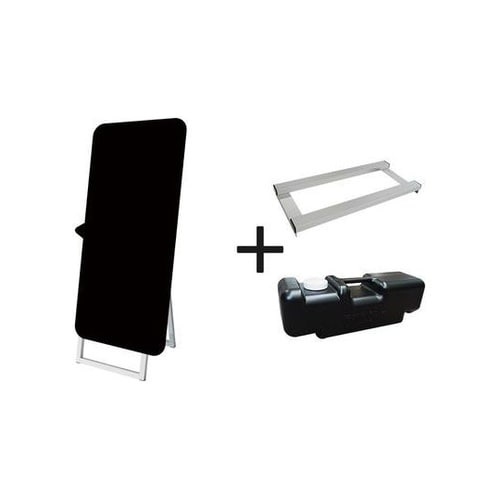 ポップルスタンド看板シルエット 45×9