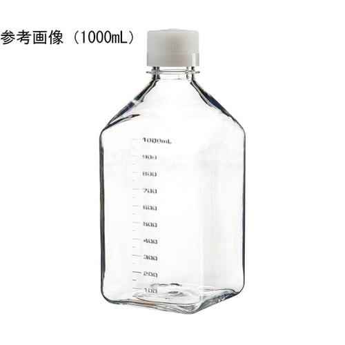 角型培地ボトル 1000mL PETG