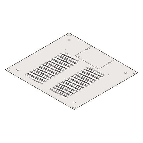 トッププレート 配線穴付ベンチレーション