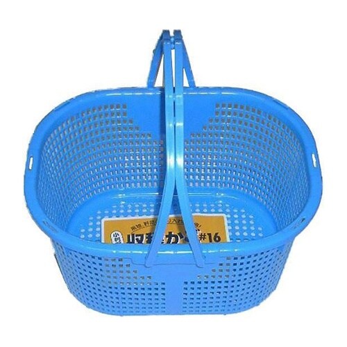 小判型収穫かご 柄付