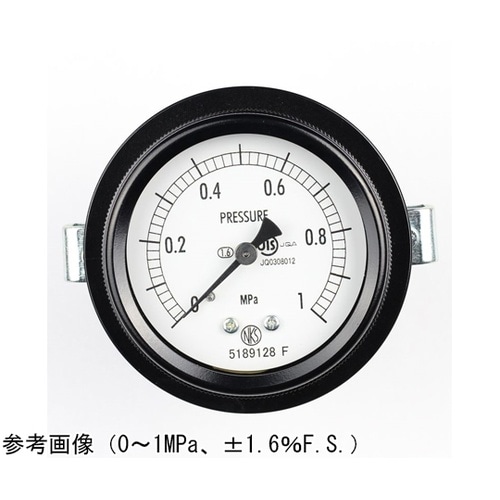 密閉型圧力計(60Φ) 埋込形D枠(取付