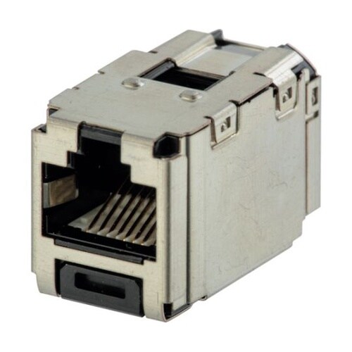 カテゴリ6A シールド付きRJ45JJ中