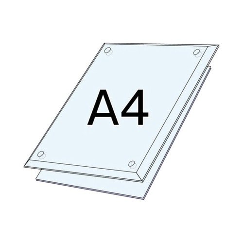 アクリルクリア(透明) A4セット PS