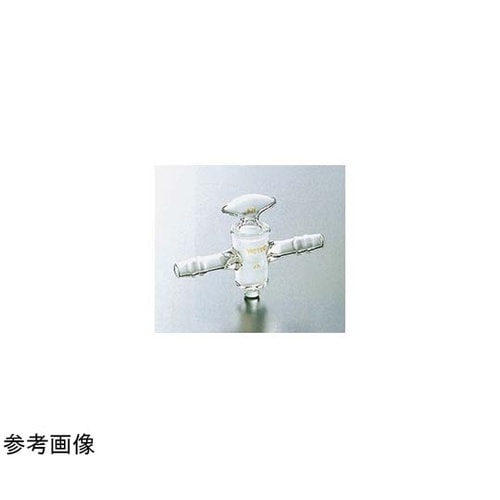 中空二方コック(ゴム止付)φ18 29/