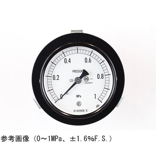 普通形圧力計(Φ75) 埋込形D枠(取付