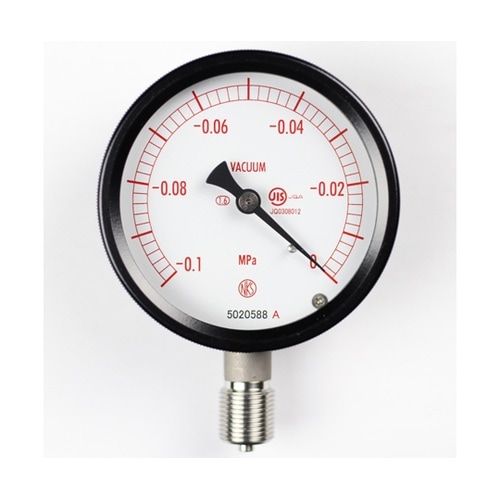 密閉型圧力計(75Φ) 真空計(負圧計)