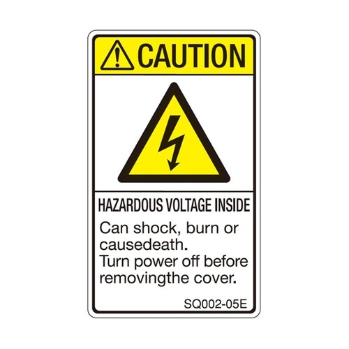 ISO規格準拠ラベル HAZARDOUS