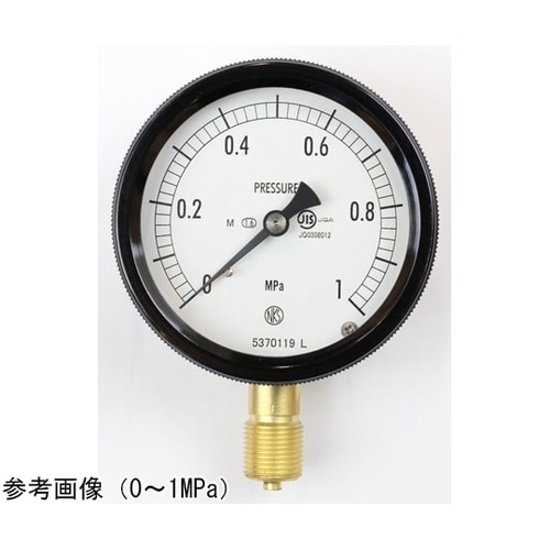 密閉型圧力計(75Φ) 立形A枠 蒸気用