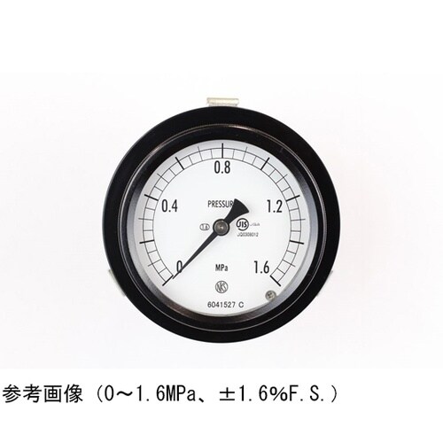 密閉型圧力計(75Φ) 埋込形D枠(取付