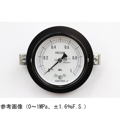 普通形圧力計(Φ60) 埋込形D枠(取付