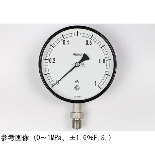 普通形圧力計(Φ150) 立形A枠 0.
