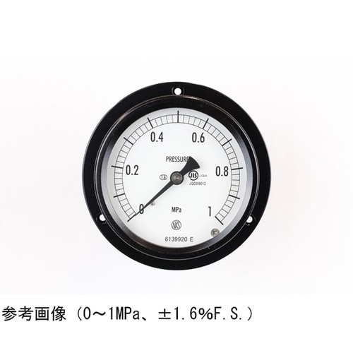 密閉型圧力計(75Φ) 埋込形D枠(取付