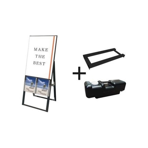 ブラックカタログケーススタンド看板 Uタ