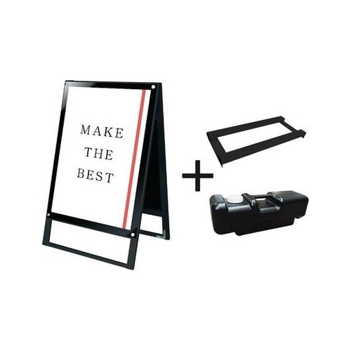 ブラックポスター用スタンド看板 A1両面