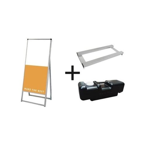 バリウススタンド看板 アルミ複合板 45