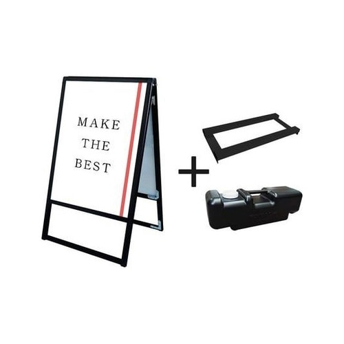 ブラックバリウススタンド看板 B1両面