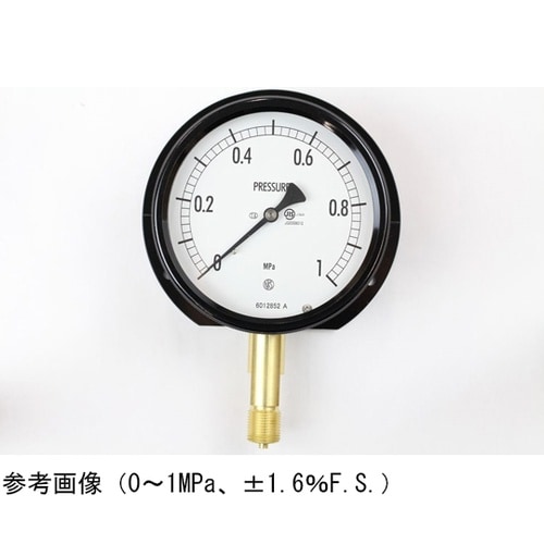 密閉型圧力計(100Φ) 立形B枠 2M