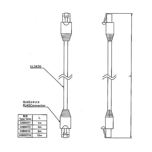 CAB00710 A1用ケーブル
