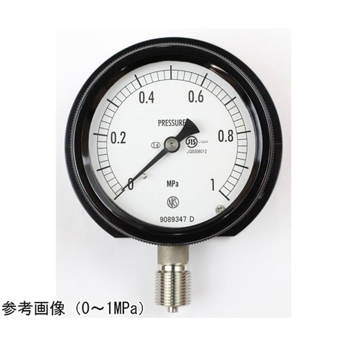 密閉型圧力計(75Φ) 立形B枠 1MP