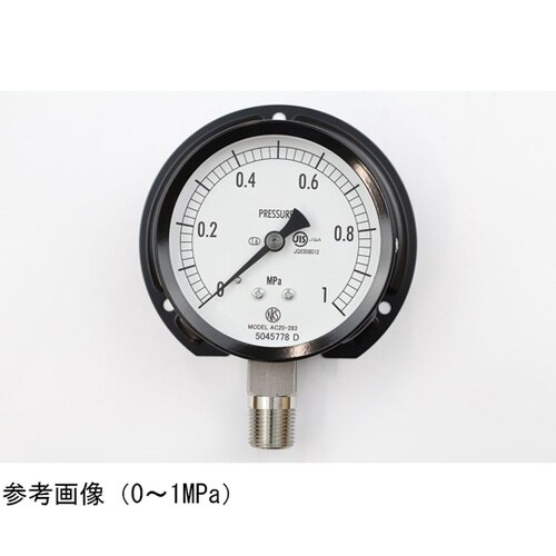 普通形圧力計(Φ75) 立形B枠 1MP