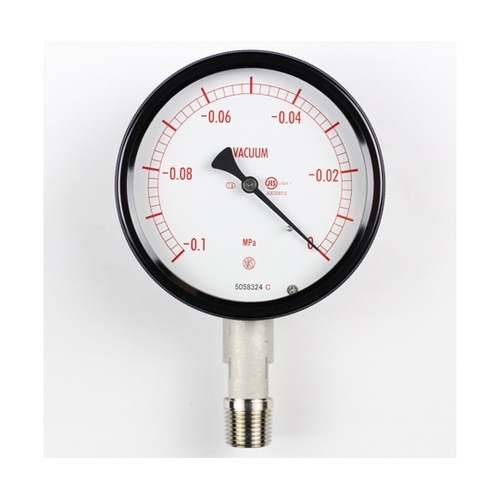 密閉型圧力計(100Φ) 真空計(負圧計