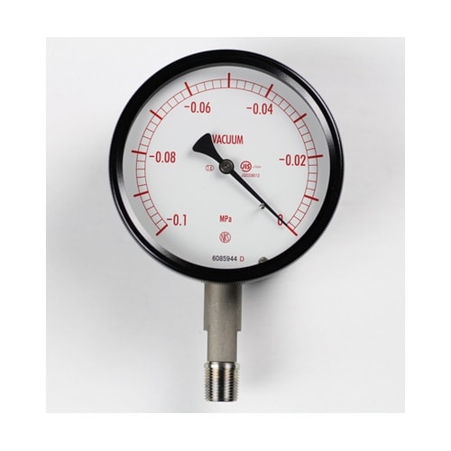 密閉型圧力計(100Φ) 真空計(負圧計