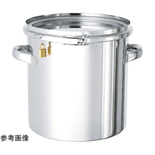 南京錠付ステンレス密閉容器 70L CT