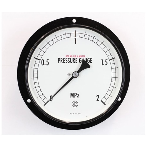 普通形圧力計(Φ150) 禁油禁水 埋込