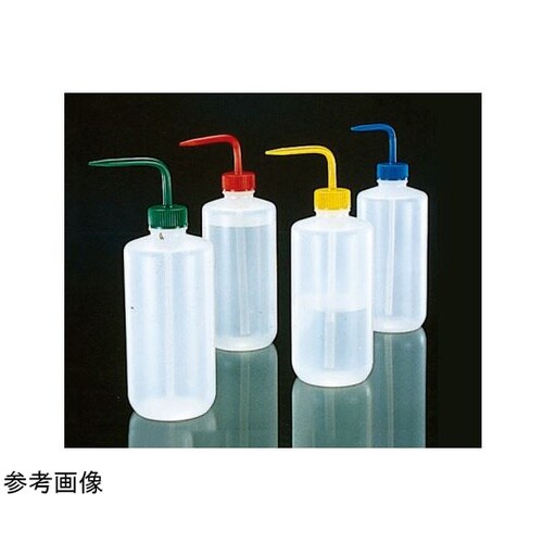 カラーコード洗浄瓶 黄 1箱(6本×1包