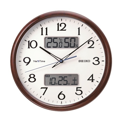 ネクスタイム φ310×48mm 茶 Z