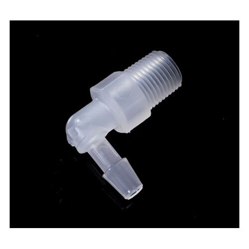 PP 1/8−27NPTオスネジ付きL型