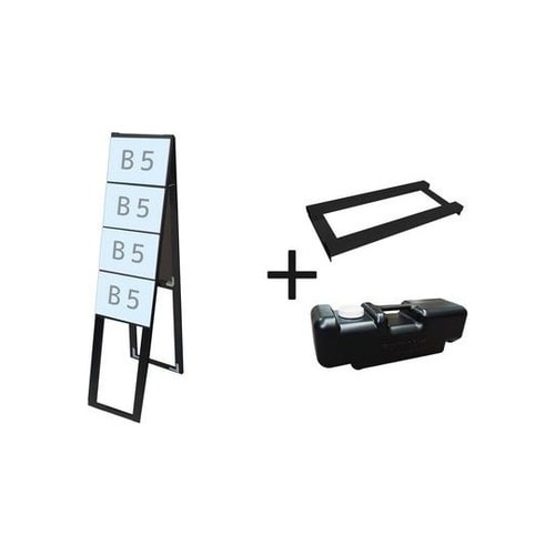 ブラックカードケーススタンド看板 B5横