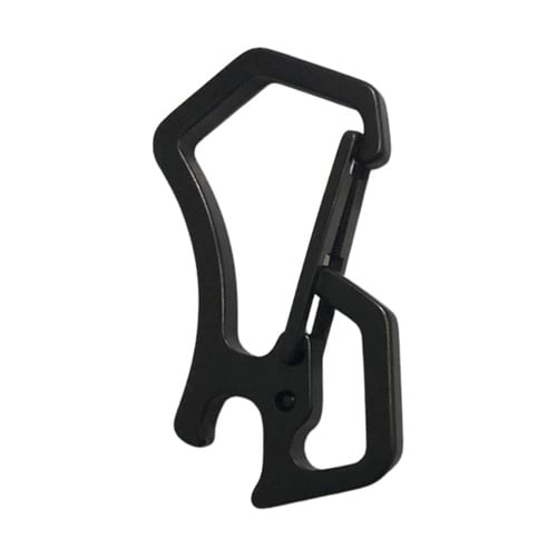 カラビナ ステンレスキーホルダー 栓抜き