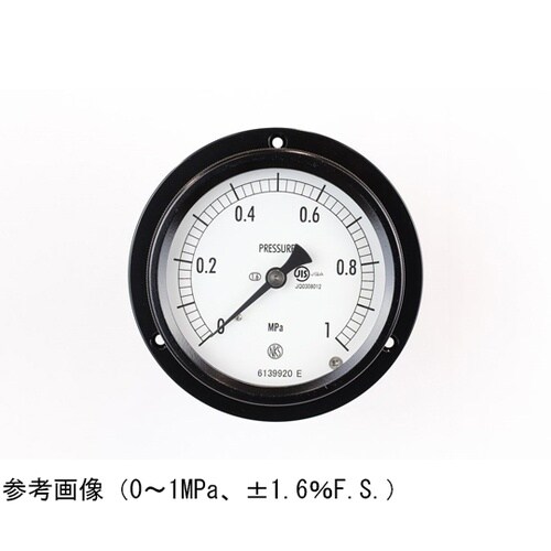 密閉型圧力計(75Φ) 埋込形D枠(取付