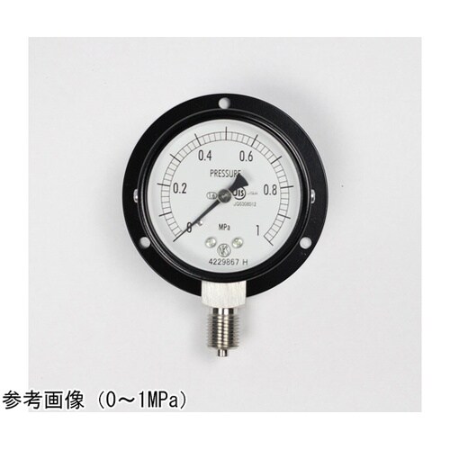 普通形圧力計(Φ60) 立形B枠 10M