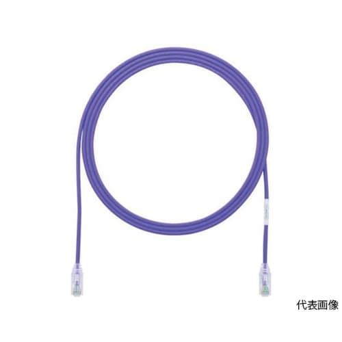 カテゴリ6細径パッチコード 5m 紫 U