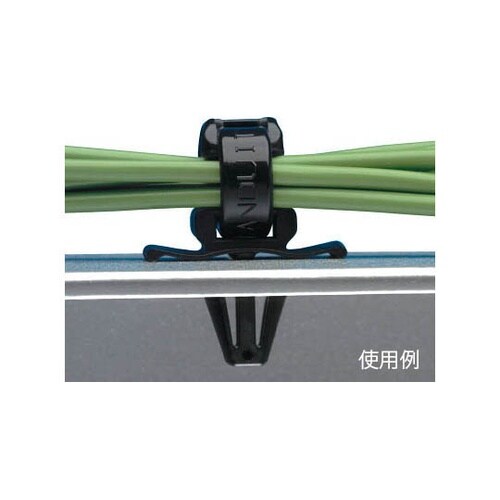 押し込み型固定具 耐候性黒 (1000個