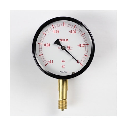 密閉型圧力計(100Φ) 真空計(負圧計