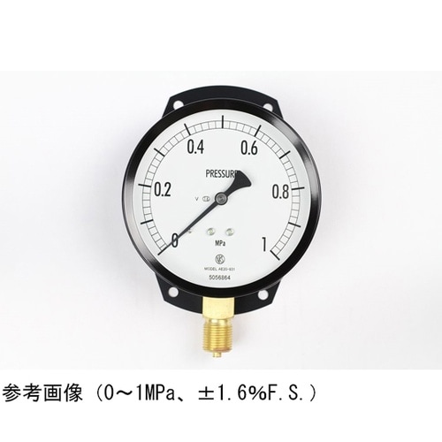 普通形圧力計(Φ100) 立形C枠 耐振