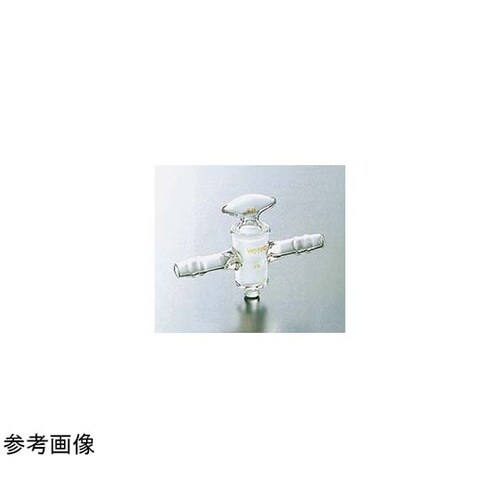 中空二方コック(ゴム止付)φ24 40/