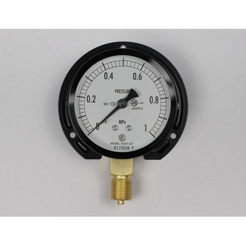 普通形圧力計(Φ75) 立形B枠 蒸気・