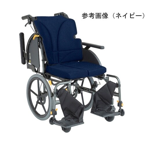 アルミ製介助式車椅子 ドラロックフットブ