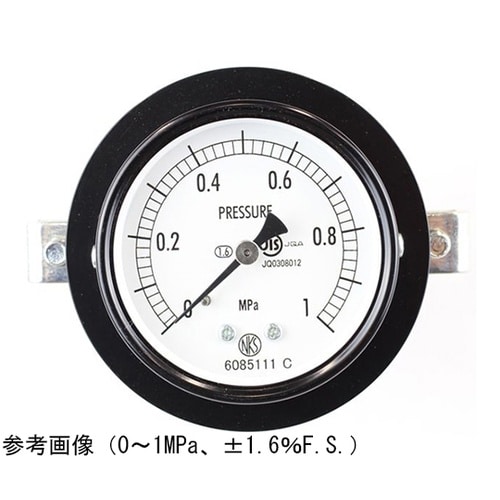 普通形圧力計(Φ60) 埋込形D枠(取付