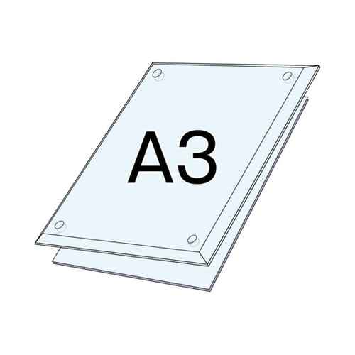 アクリルクリア(透明) A3セット PS