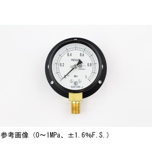 普通形圧力計(Φ60) 立形B枠 25M