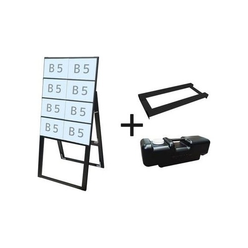 ブラックカードケーススタンド看板 B5横